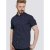 D555 Barrington Short Sleeve Shirt Navy - Košulje - Muške Košulje Veliki Brojevi