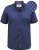 D555 Telford S/S Micro Ao Print Shirt Navy - Košulje - Muške Košulje Veliki Brojevi