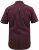 D555 Hillcrest S/S Micro Ao Print Shirt Burgundy - Košulje - Muške Košulje Veliki Brojevi
