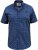 D555 Tristain S/S Floral Ao Print Shirt Navy - Košulje - Muške Košulje Veliki Brojevi