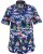 D555 Durham Flamingo Hawaiian Ao Print Shirt - Košulje - Muške Košulje Veliki Brojevi