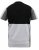 D555 Felix Couture Crew Neck Cut And Sew T-Shirt Black/Charcoal - Majice Kratkih Rukava - Muške Majice Kratkih Rukava Veliki Brojevi 