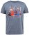 D555 Sharnbrook Electric Legends Guitar Print T-Shirt - Majice Kratkih Rukava - Muške Majice Kratkih Rukava Veliki Brojevi 