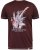 D555 Redbourn Lightning Bolt Guitar Printed T-Shirt - Majice Kratkih Rukava - Muške Majice Kratkih Rukava Veliki Brojevi 