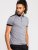 D555 Prinstead Pique Polo Shirt Grey - Polo majice - Muške Polo Majice Veliki Brojevi