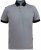 D555 Prinstead Pique Polo Shirt Grey - Polo majice - Muške Polo Majice Veliki Brojevi