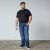 North Latitude Jeans Jack Blue Used Wash - Jakne - Muške Jakne Veliki Brojevi