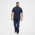 North Latitude Polo Navy Blue - Polo majice - Muške Polo Majice Veliki Brojevi