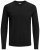 Jack & Jones Crew neck Knitted Sweater Black - Puloveri & dukserice - Muške Puloveri & dukserice veliki brojevi