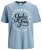 Jack & Jones JJMOON T-shirt Faded Denim - Majice Kratkih Rukava - Muške Majice Kratkih Rukava Veliki Brojevi 