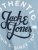 Jack & Jones JJMOON T-shirt Faded Denim - Majice Kratkih Rukava - Muške Majice Kratkih Rukava Veliki Brojevi 