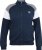 D555 JEFFREY Couture Zip Through Sweatshirt Navy - Puloveri & dukserice - Muške Puloveri & dukserice veliki brojevi
