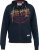 D555 WORCESTER Full Zip Hoody With Brooklyn Chest Print - Puloveri & dukserice - Muške Puloveri & dukserice veliki brojevi