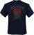Adamo Outdoor track Comfort fit T-shirt Navy - Majice Kratkih Rukava - Muške Majice Kratkih Rukava Veliki Brojevi 