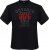 Adamo Outdoor track Comfort fit T-shirt Black - Majice Kratkih Rukava - Muške Majice Kratkih Rukava Veliki Brojevi 