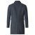 D555 Terry Checked Overcoat Charcoal - Jakne - Muške Jakne Veliki Brojevi