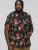 D555 LENNOX Hawaiian AO Print Shirt Black - Košulje - Muške Košulje Veliki Brojevi