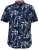 D555 FINLEY Hawaiian AO Print Shirt Navy - Košulje - Muške Košulje Veliki Brojevi