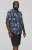 D555 FINLEY Hawaiian AO Print Shirt Navy - Košulje - Muške Košulje Veliki Brojevi