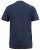 D555 COOK Trio Of Skulls Printed Crew Neck T-Shirt Slate Blue - Majice Kratkih Rukava - Muške Majice Kratkih Rukava Veliki Brojevi 