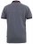 D555 KEMSTON Birds Eye Pique Polo Navy/White - Polo majice - Muške Polo Majice Veliki Brojevi