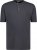 Adamo Silas Regular fit Serafino T-shirt Charcoal - Majice Kratkih Rukava - Muške Majice Kratkih Rukava Veliki Brojevi 