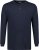 Adamo Sven Regular fit Serafino Long sleeve T-shirt Navy - Majice Kratkih Rukava - Muške Majice Kratkih Rukava Veliki Brojevi 