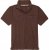 Adamo Klaas Regular fit Polo Shirt with Pocket Braun - Polo majice - Muške Polo Majice Veliki Brojevi