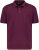 Adamo Klaas Regular fit Polo Shirt with Pocket Blackberry - Polo majice - Muške Polo Majice Veliki Brojevi
