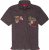 Adamo DURBAN Regular fit Polo Shirt Charocal - Polo majice - Muške Polo Majice Veliki Brojevi