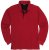 Adamo Peter Comfort fit Long sleeve Polo Red - Polo majice - Muške Polo Majice Veliki Brojevi