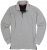 Adamo Peter Comfort fit Long sleeve Polo Grey - Polo majice - Muške Polo Majice Veliki Brojevi