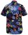 D555 TOBY Multi Colour Hawaiian AO Print Shirt - Košulje - Muške Košulje Veliki Brojevi