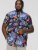 D555 TOBY Multi Colour Hawaiian AO Print Shirt - Košulje - Muške Košulje Veliki Brojevi
