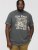 D555 BENNETT Dune Kings Buggy Printed Crew Neck T-Shirt Khaki - Majice Kratkih Rukava - Muške Majice Kratkih Rukava Veliki Brojevi 