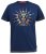 D555 COLIN Born To Rock Printed Crew Neck T-Shirt French Navy - Majice Kratkih Rukava - Muške Majice Kratkih Rukava Veliki Brojevi 