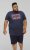 D555 DENNIS Official AC/DC Printed Crew Neck T-Shirt Navy Reno - Majice Kratkih Rukava - Muške Majice Kratkih Rukava Veliki Brojevi 
