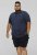 D555 FOXLEY Pique Reno Polo Navy - Polo majice - Muške Polo Majice Veliki Brojevi