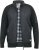 D555 MARSDEN Hybrid Knitted Jacket With Bonded Fleece Lining Black - Jakne - Muške Jakne Veliki Brojevi