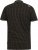 D555 RAUL AOP Jersey Polo With Jacquard Collar, Ribs And Chest Pocket Black - Polo majice - Muške Polo Majice Veliki Brojevi