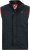 D555 FELIPE Zip Through Padded Gilet With Contrast Colour Lining And Rubber Badge Black - Jakne - Muške Jakne Veliki Brojevi