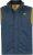 D555 FELIPE Zip Through Padded Gilet With Contrast Colour Lining And Rubber Badge Navy - Jakne - Muške Jakne Veliki Brojevi