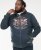 D555 HAMILTON Full Zip Hoody With Authentic 1996 Chest Print Denim - Puloveri & dukserice - Muške Puloveri & dukserice veliki brojevi