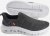 D555 Blyth 1 Kingsize Hands Free Shoes With Knitted Top Black - Muške cipele 40-52 - 