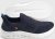 D555 Blyth 2 Kingsize Hands Free Shoes With Knitted Top Navy - Muške cipele 40-52 - 