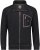 Adamo Manuel Sweatshirt with Zipper Black - Puloveri & Dukserice - Muške Puloveri & dukserice veliki brojevi