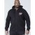 D555 Verlin Couture Full Zip Hoodie Black - Puloveri & dukserice - Muške Puloveri & dukserice veliki brojevi
