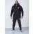 D555 Verlin Couture Full Zip Hoodie Black - Puloveri & dukserice - Muške Puloveri & dukserice veliki brojevi