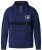 D555 Sergio Half Zip Hoodie Navy - Puloveri & dukserice - Muške Puloveri & dukserice veliki brojevi