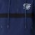 D555 Sergio Half Zip Hoodie Navy - Puloveri & dukserice - Muške Puloveri & dukserice veliki brojevi